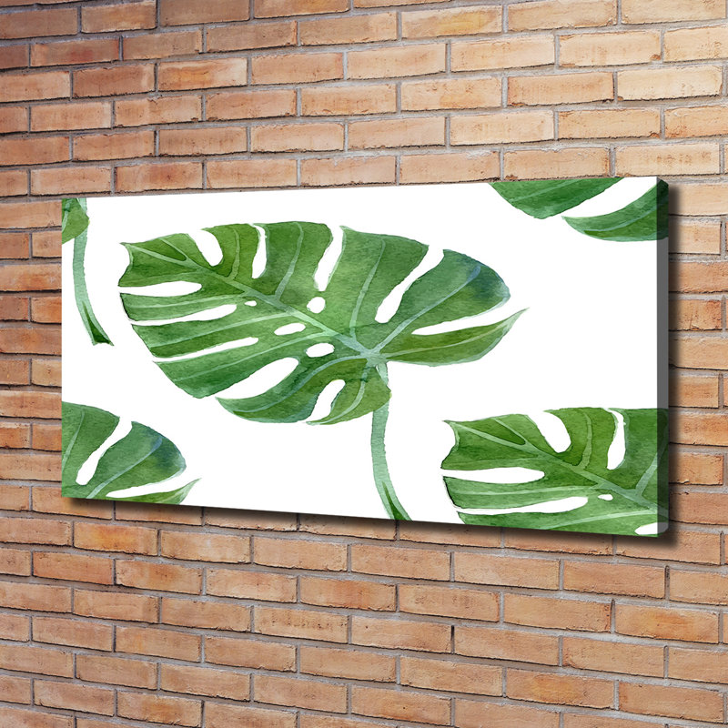 Monstera - Wrapped Canvas Print