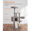 53.2" Crewkerne Multi-Level Cat Tree with Sisal Scratching Post, Ramp and Perch Bed-1370238720