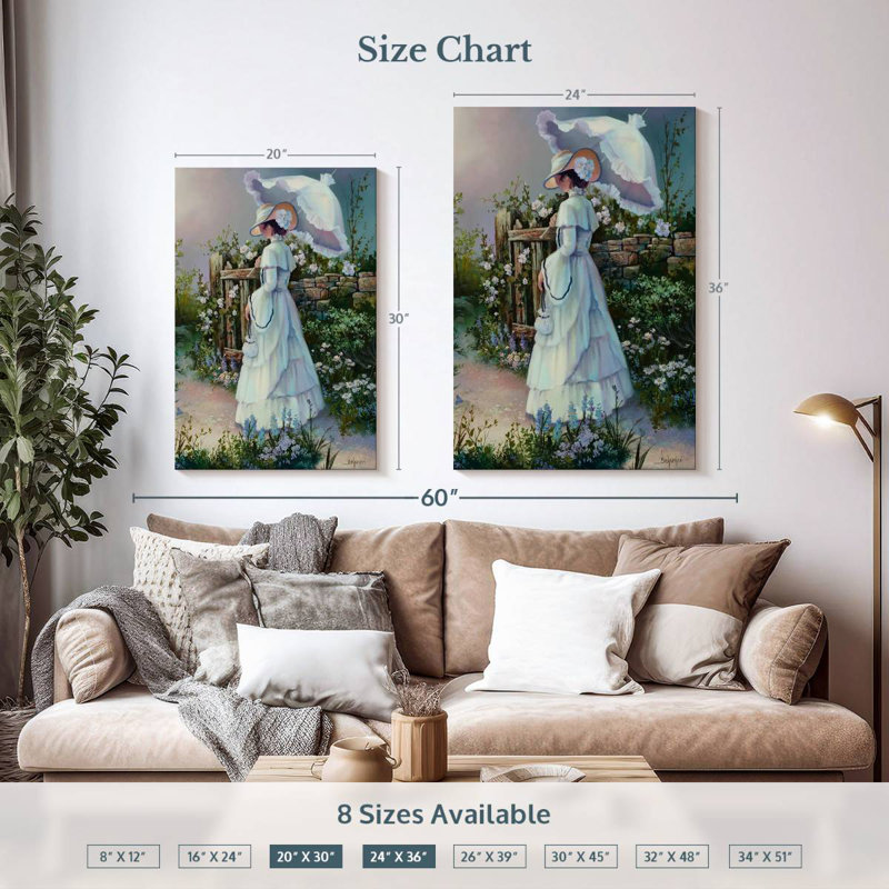 Leisha Lady Victoria, 36" H x 24" W
