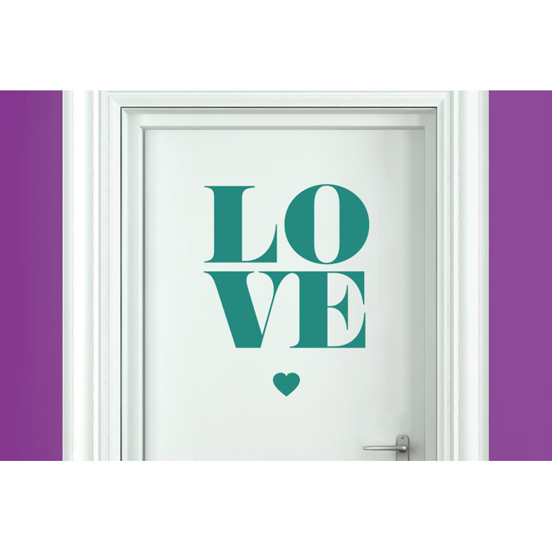 Wall Decal, Aqua Green