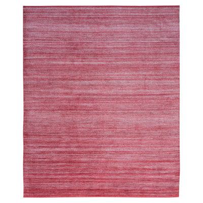 Solid Saree Silk Rug