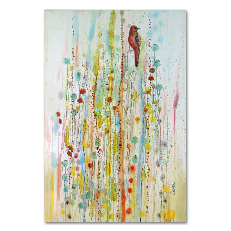Breagh 'Pause 2' Print on Wrapped Canvas, 47" H x 30" W
