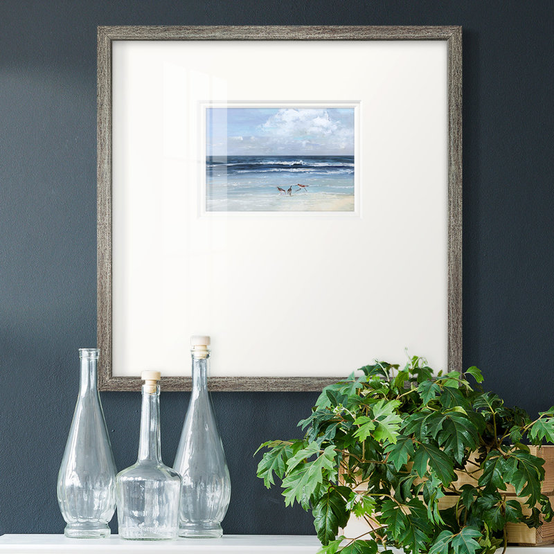 " Beach Trio ", 17" H x 17" W x 1.25" D