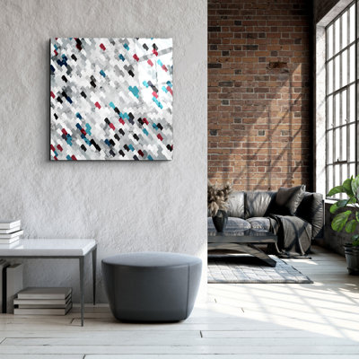 Superbe peinture décorative en verre trempé de 19,7 po x 19,7 po | 100% verre trempé, épaisseur: 0,16 pouce | Impression UV pour des couleurs éclatantes | Parfait pour la décoration intérieure, le salon ou le bureau