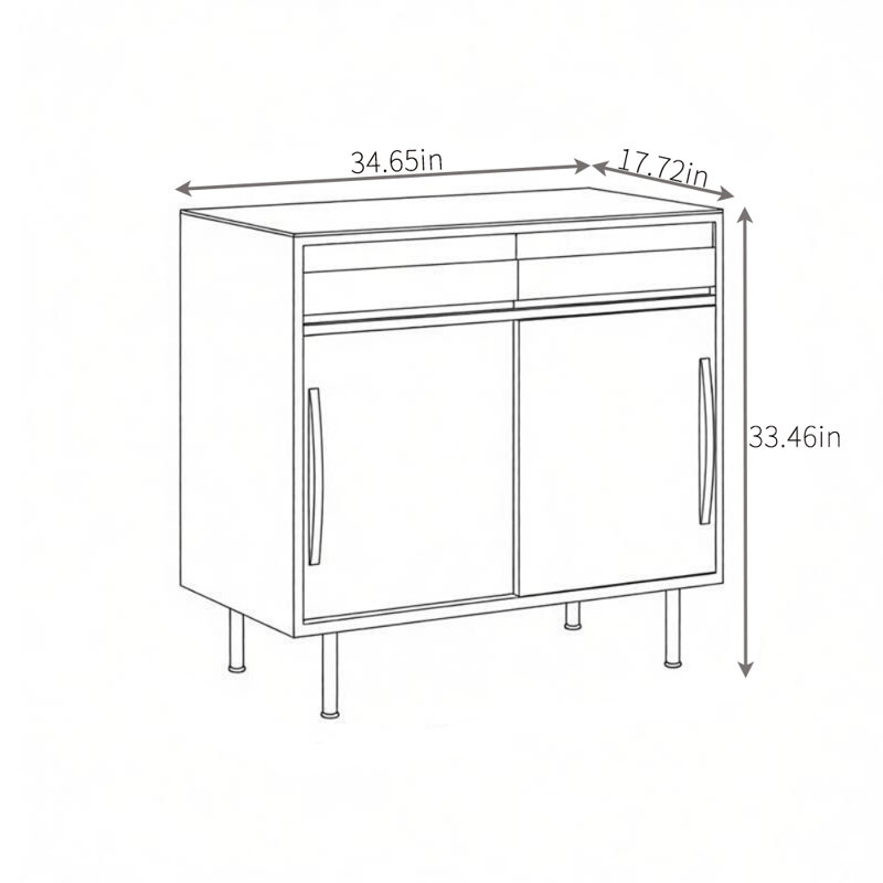 Retro Design Sideboard