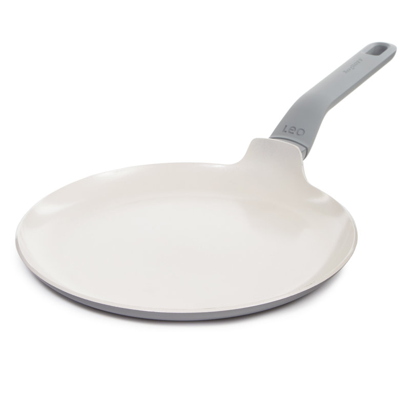 BergHOFF Balance Nonstick Ceramic Pancake Pan 10.25", Recycled Aluminum, Grey