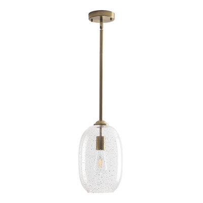 1 - Light Single Teardrop Pendant Light