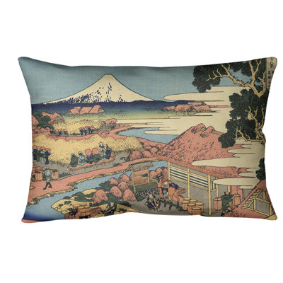 Coussin lombaire katsushika hokusai, the thé de katakura