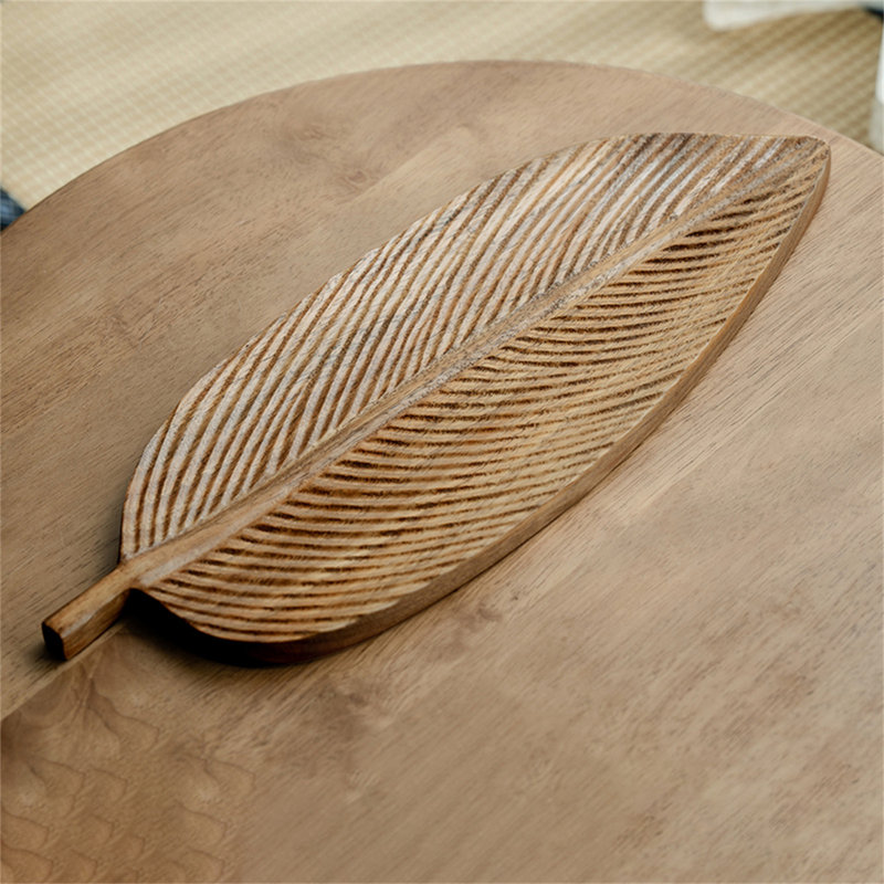 Cadeisha Wood Tray, 0.71" H x 6.97" W x18.9" D
