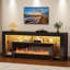 Meuble télé 83 po pour téléviseur 85/90 po avec foyer 50 po et lumières DEL Aitan-814104431-827372124-827426606