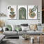3 Piece Wrapped Canvas Print