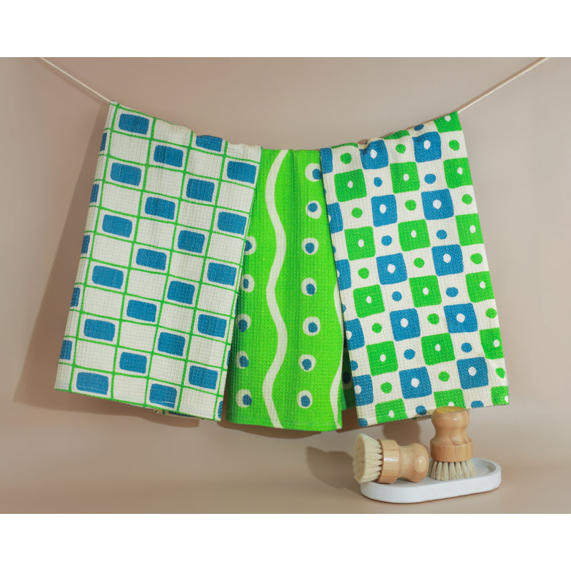 Ensemble de serviettes de cuisine Retro