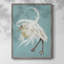 Heron Plumage IV, reproduction encadrée - bois massif-2145549735