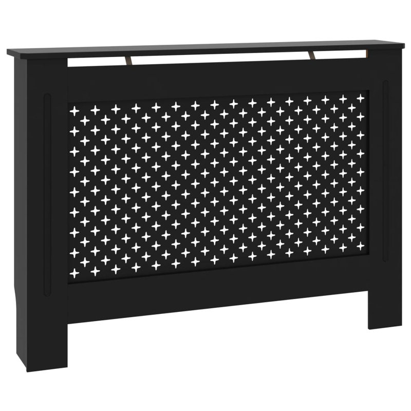 Housse de radiateur pour radiateur pour bureau personnel, Noir, L 44,1 po x P 7,5 po x H 31,9 po