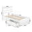 Elliana Solid Wood Platform Bed with Footboard & Storage Drawers-81970991-81970993