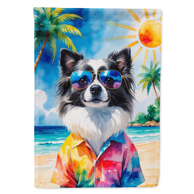 Drapeau de la maison esquimau américain, Pomeranian