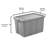 Plastic Storage Tote Container Bin with Lid
