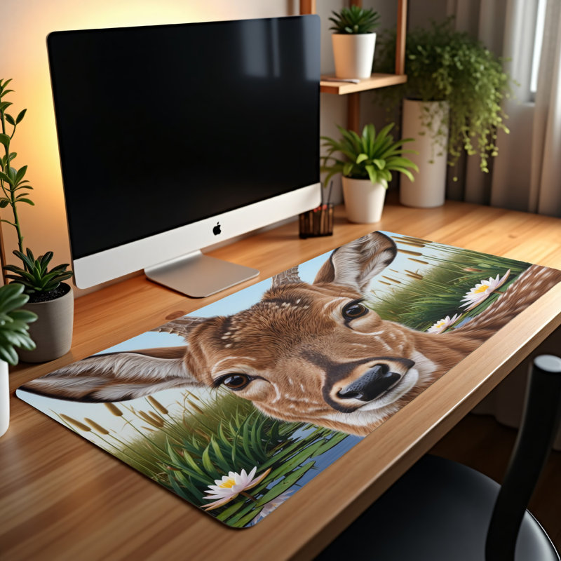Polyester Desk Pad, 23.6x13.8