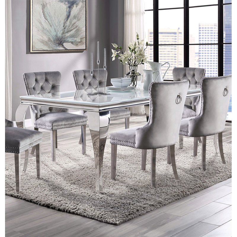 Table de salle à manger , Blanc