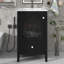 Meuble-lavabo de 20 po avec lavabo et porte en verre à fermeture douce et silencieuse-1874781876