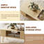 Table basse moderne 30 pouces avec rangement ouvert-96718597