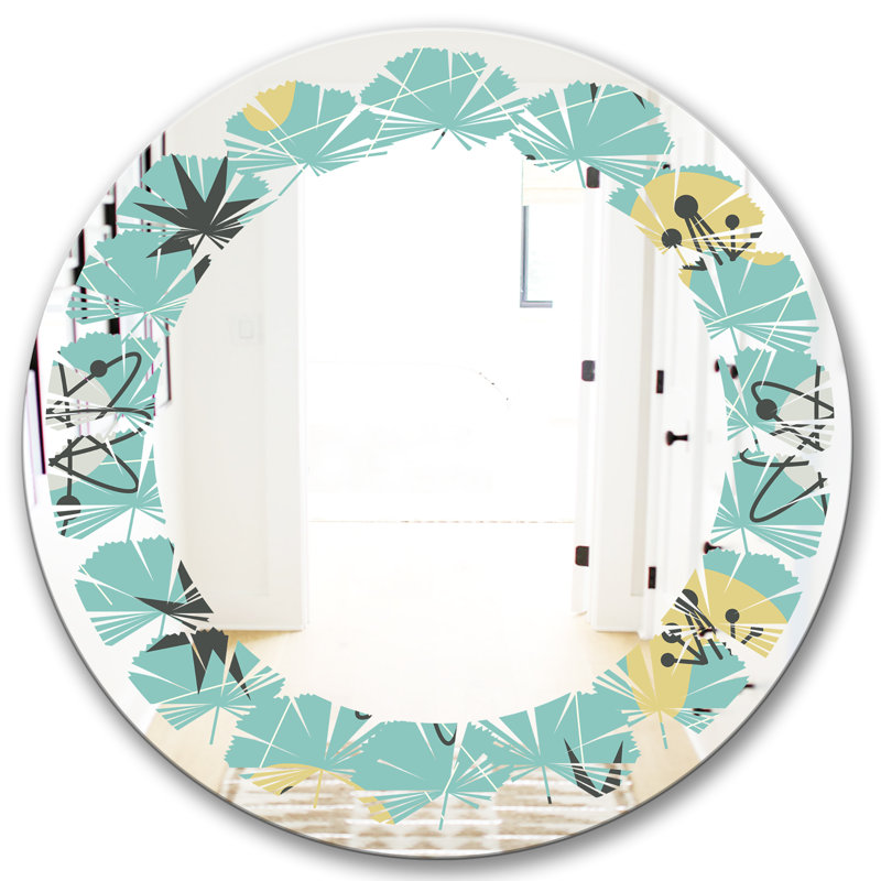 Miroir mural 1950 1950, H 31,5 po x l po