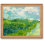 Green Wheat Fields, Auvers par Vincent Van Gogh. Reproduction d'art classique The World, estampe numérique sur toile, 1,5 po