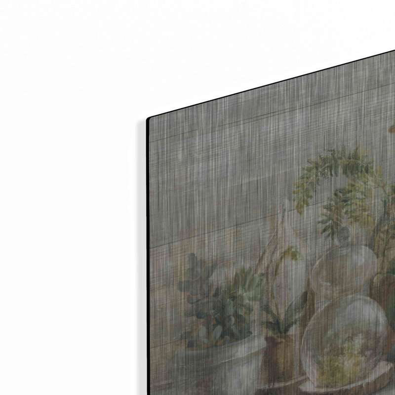 "Orchidées de serre sur bois" par Danhui Nai, H 12 po x l 16 po 