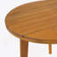 Table d'appoint ronde d'extérieur, table de bout en bois