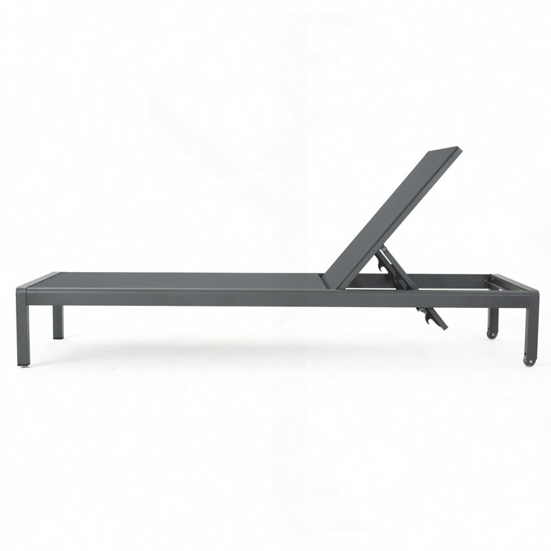 CAPE CORAL KD CHAISE LOUNGE, Dark Gray
