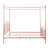 Metal Canopy Bed Frame-623050145