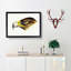 Eagle by John Gould - Framed Print-55621384-55621383