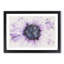 The Eye of a Purple Flower - Picture Frame Painting Print-56854950-56854948