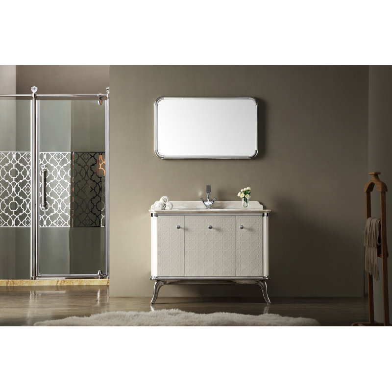 Derrek Flat Metal Mirror