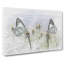 Two Butterflies Upon Yellow Flowers - Wrapped Canvas-56644190