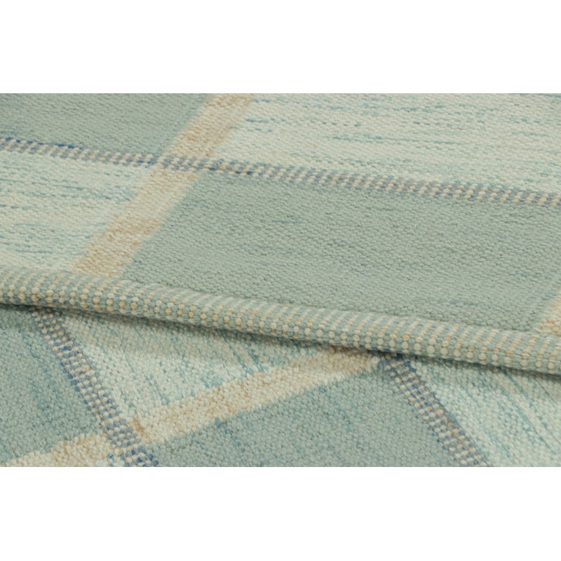Scandinavian Wool Geometric Area Rug, Rectangle 10' x 14'