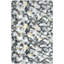 Tapis à poils longs moelleux et moderne à motif abstrait moderne-301718767