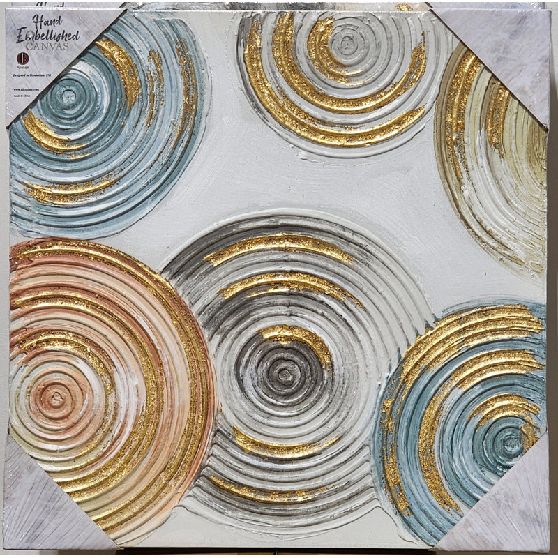 Round the Bend - Wrapped Canvas Print