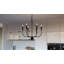 Lustre classique à 6 lumières de style bougie Blueprint Collection