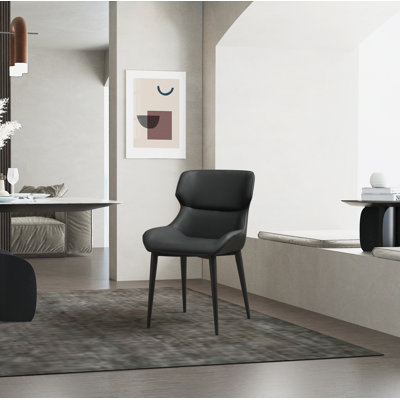Chaise d'appoint grise Hoyne