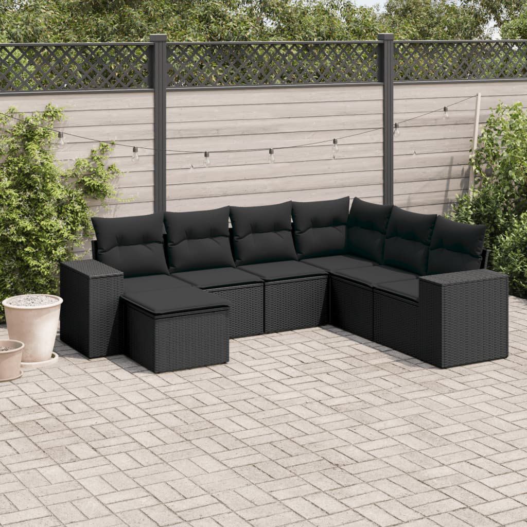 Gartensofa mit Kissen