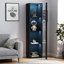 Armoire latérale avec lampe à bande en aluminium-203062658