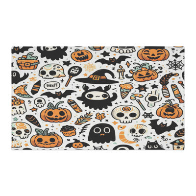 Tapis tressé Sweet Scares