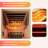 Duthss 1 Person Infrared Sauna for Home, 1700W Fast Heating Full Spectrum Sauna with Red Light Therapy, 7 Heaters (5 Carbon Panels & 2 Red Light Tubes), WiFi App Control, Indoor Spruce Wood Dry Spa, 35.4" x 35.4"x 70.86"-127282092