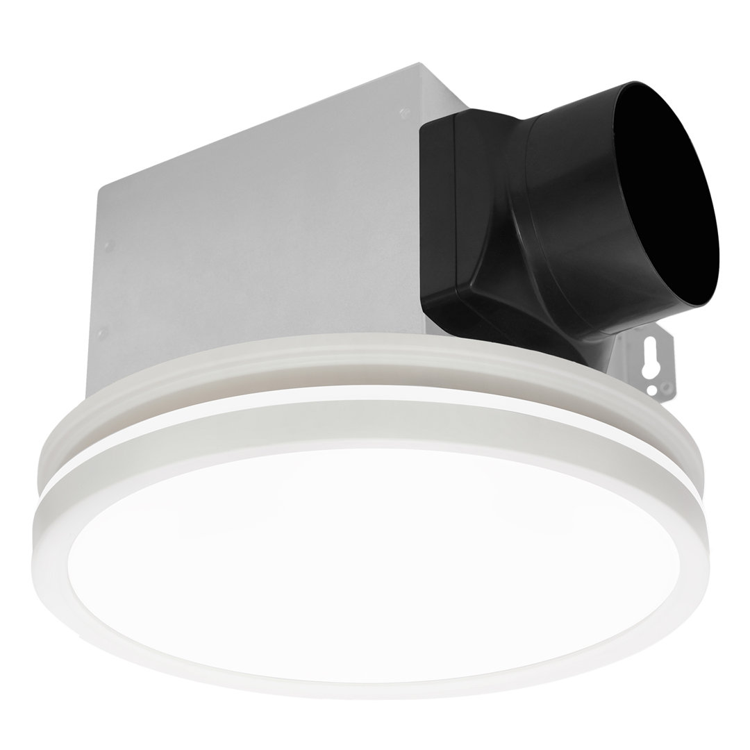 80 CFM Bathroom Exhaust Fan with Light Akicon