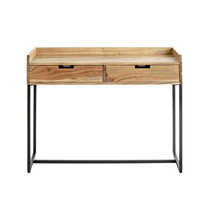 Console black-acacia 100x80x30 cm