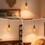  1-Light Bohemian Rattan Pendant