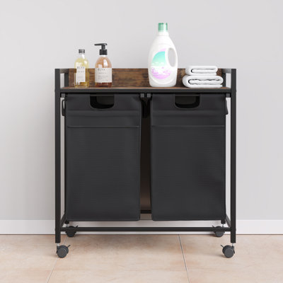 Laundry Basket With Wheels