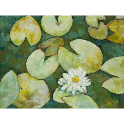 Tranquil Lily Pond III Print by Ruth Hayes