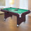 RayChee 6' Pool Table, Heavy-Duty Billiard Table Set with Leg Levelers, Cues, Balls, Triangle, Chalks and Brush